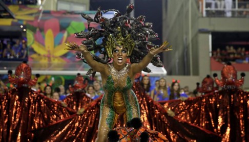El gigantesco espectáculo del Carnaval de Río de Janeiro 2017