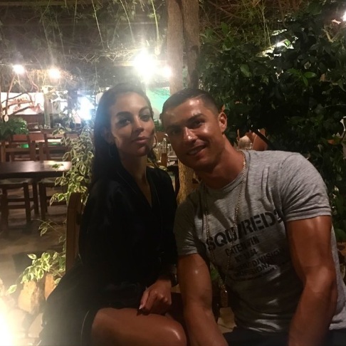 La foto prohibida de la novia de Cristiano Ronaldo