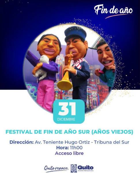 Esta es la agenda de actividades por Fin de Año en Quito este 2025