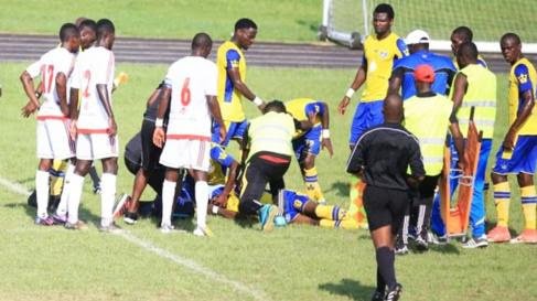 Jugador fallece durante partido en Gabón