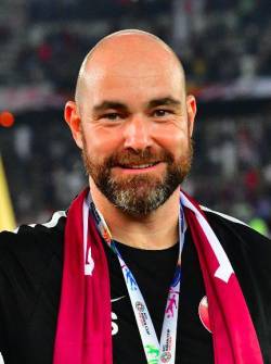 Félix Sánchez Bas, director técnico español.