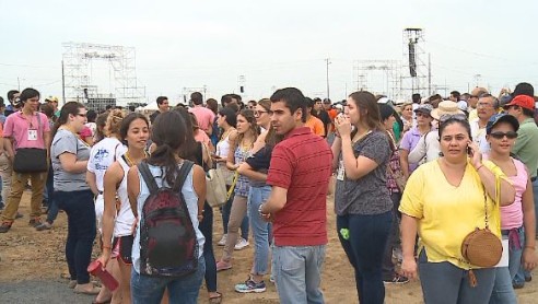 Así se ultiman los detalles para la primera misa del papa Francisco en Ecuador