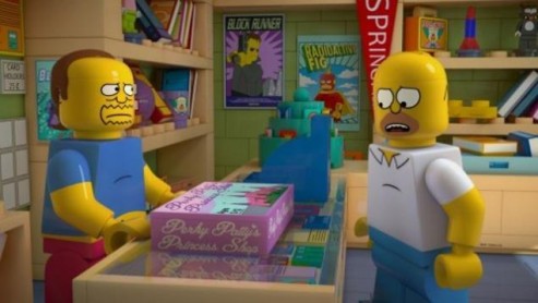 Los Simpsons en versión lego