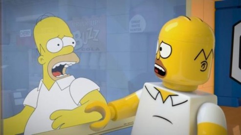 Los Simpsons en versión lego