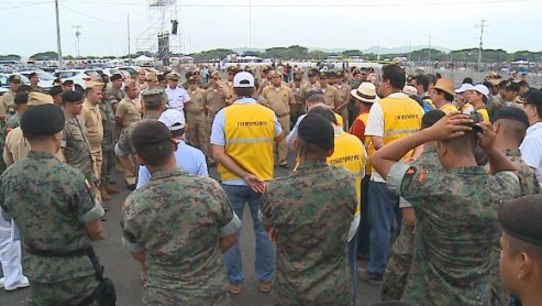 Así se ultiman los detalles para la primera misa del papa Francisco en Ecuador