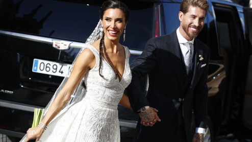 Así llegaron los invitados a la boda de Sergio Ramos