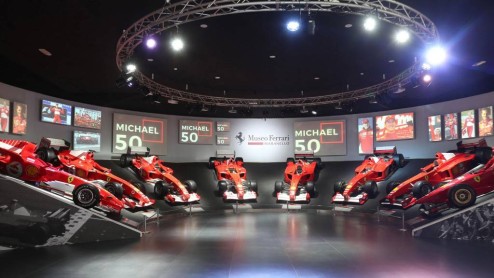 La nueva exhibición dedicada a Michael Schumacher