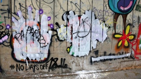 Los grafitis de Justin