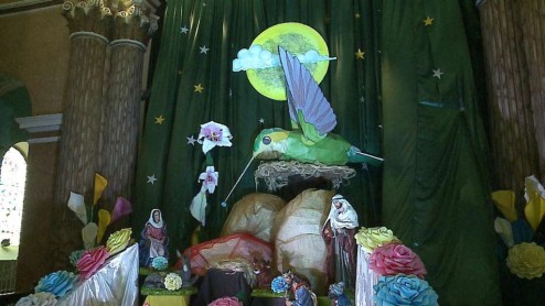 El pesebre de Sangolquí