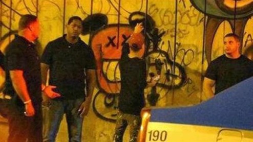 Los grafitis de Justin