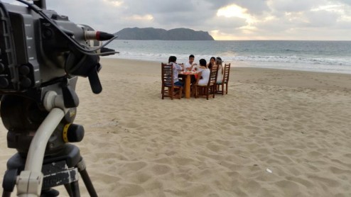 Tras cámaras del video de temporada de En Contacto