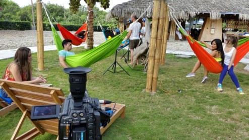 Tras cámaras del video de temporada de En Contacto