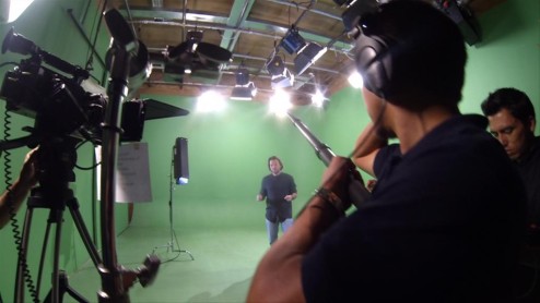 Tras cámaras del video institucional 'Vive tus sueños' de Ecuavisa