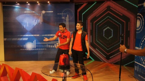 Vane y Barril junto a Anthony Cobeña visitaron los estudios de Locos por el Talento