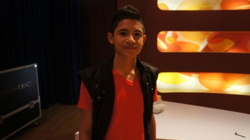 Vane y Barril junto a Anthony Cobeña visitaron los estudios de Locos por el Talento