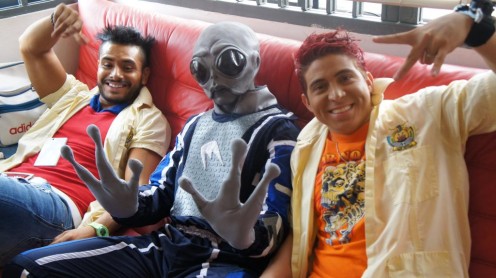 Así fue la sesión de fotos del Combo Amarillo