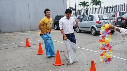 El medallista Jefferson Pérez visitó &quot;En Kontakto&quot;