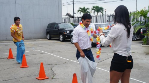 El medallista Jefferson Pérez visitó &quot;En Kontakto&quot;