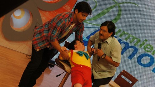 Martín Calle llegó a 'En Kontakto' con Enfraín Ruales