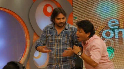 Martín Calle llegó a 'En Kontakto' con Enfraín Ruales