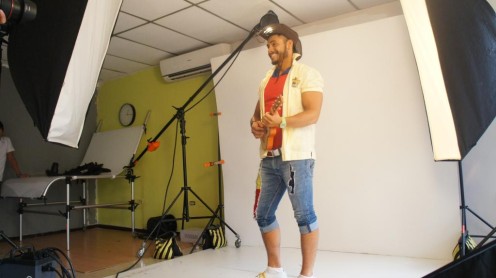 Así fue la sesión de fotos del Combo Amarillo