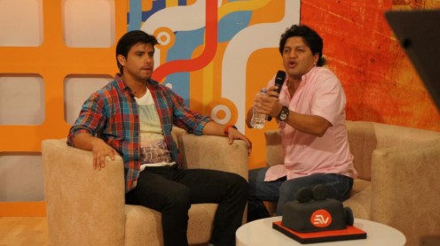 Martín Calle llegó a 'En Kontakto' con Enfraín Ruales