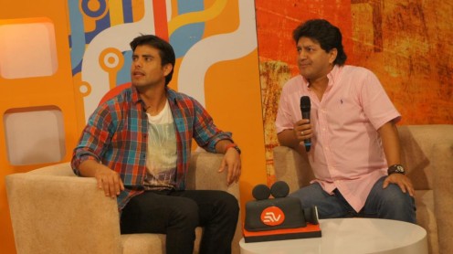 Martín Calle llegó a 'En Kontakto' con Enfraín Ruales