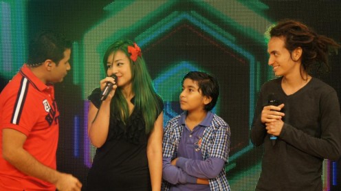 Vane y Barril junto a Anthony Cobeña visitaron los estudios de Locos por el Talento