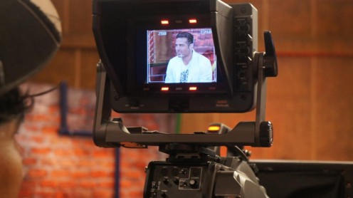 Roberto Manrique visitó hoy En Contacto