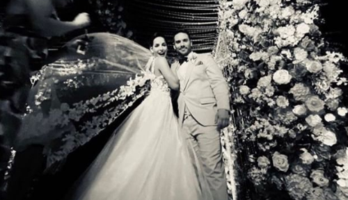 Carmen Villalobos de 'Sin senos si hay paraíso' se casó este fin de semana