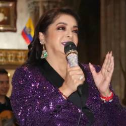 Paulina Tamayo es considerada la Grande del Ecuador por su amplia trayectoria musical.