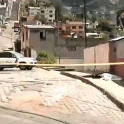 La escena del crimen en La Ferroviaria.