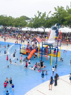 La Alcaldía de Guayaquil recuerda que la ciudadanía puede acceder de manera gratuita a la red de piscinas y parques acuáticos municipales.