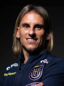 Sebastián Beccacece, director técnico de Ecuador.
