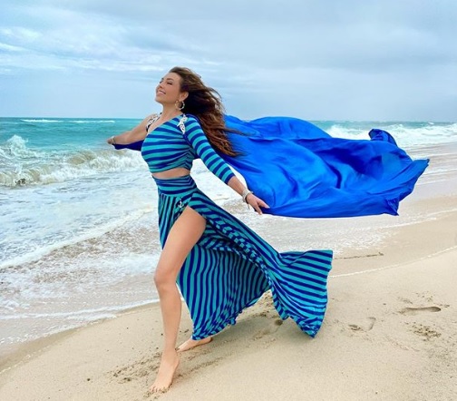 Thalía avanza hacia los 50 años con una actitud zen y llena de planes