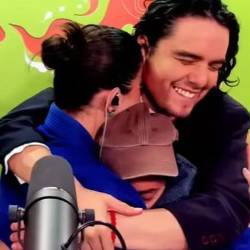 Gigi, Carolina y Adrián en el más reciente episodio de Si Somos.