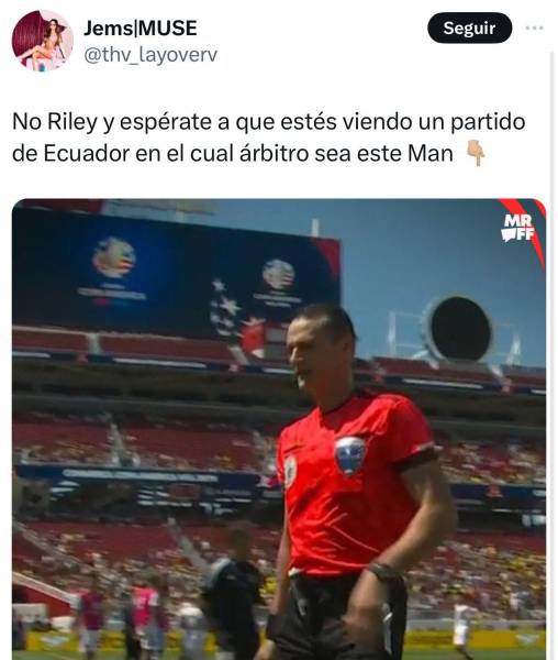 No Riley, espérate a que...