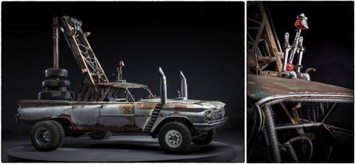 Fantásticas fotografías de los autos de “Mad Max Fury Road”