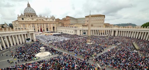Canonización de Juan XXIII y Juan Pablo II en imágenes