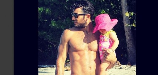 Aarón Díaz demuestra ser un gran padre