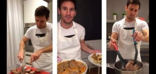 VIDEO: Messi se convirtió en chef para pagar apuesta