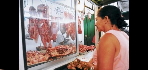 La libra de carne subió 25 centavos para este 2014