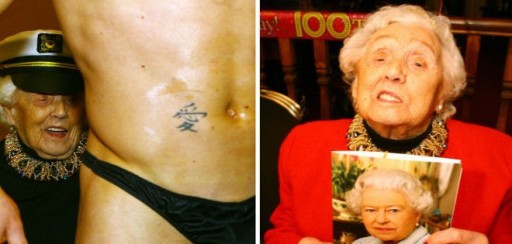 Abuela cumple 100 años y lo celebra con un Stripper