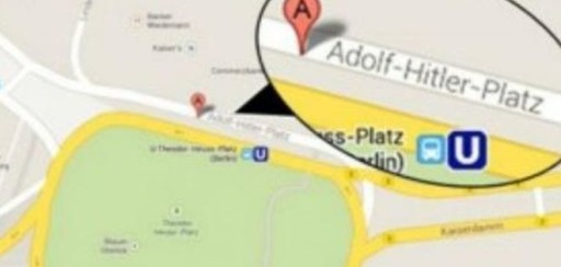 A Google se le escapó de nuevo el nombre de Hitler en el mapa alemán