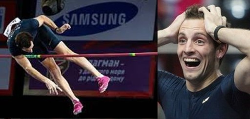 Luego de 21 años un francés bate el récord de salto con pértiga