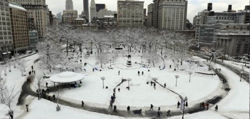 Nueva York sufre el frío más intenso en mucho tiempo