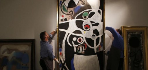 Portugal subasta en Londres 85 cuadros de Joan Miró