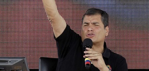 Rafael Correa dice que se meterá &quot;de lleno&quot; en campaña electoral