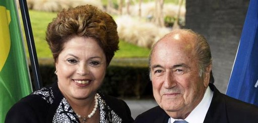 Blatter: El Mundial de Brasil está más retrasado que el de Sudáfrica