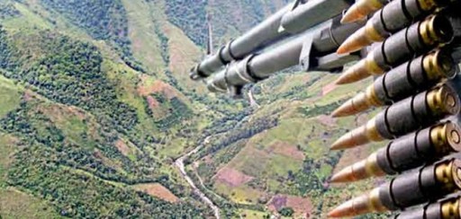 Mueren 9 guerrilleros de las FARC en bombardeo en noreste de Colombia